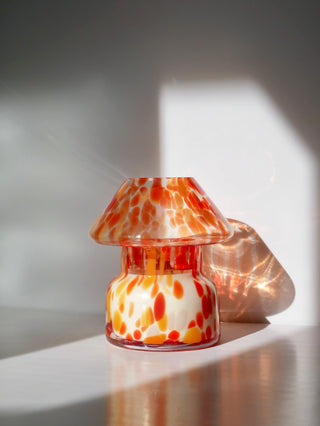 Blood Orange Mushroom Candle Lamp - Urban Burn